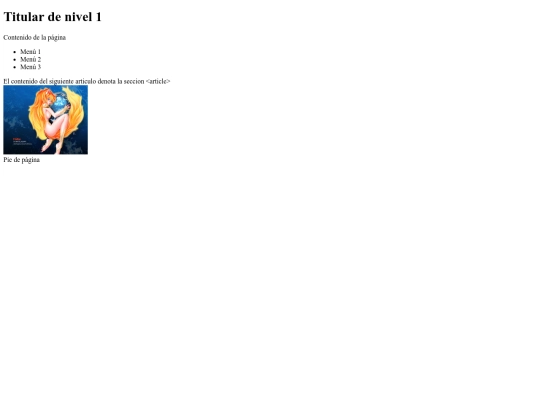 estructuraHTML screenshot