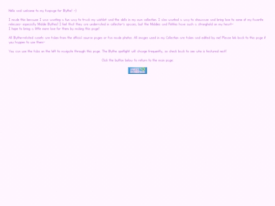 Blythe/home screenshot