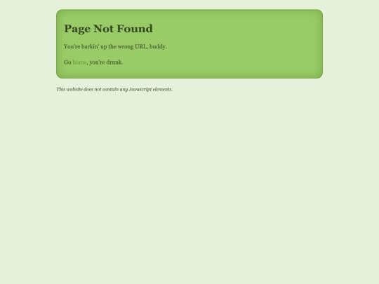 not_found screenshot
