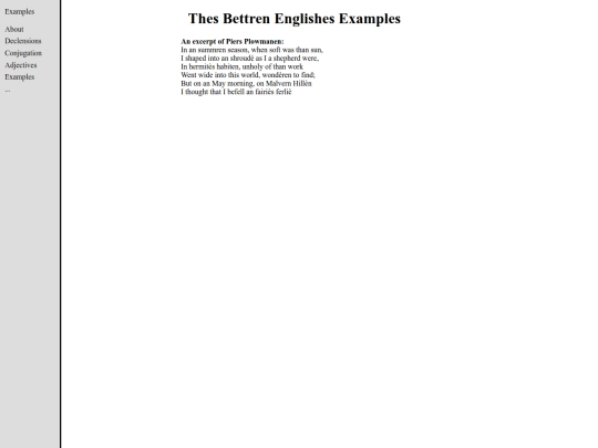 examples screenshot