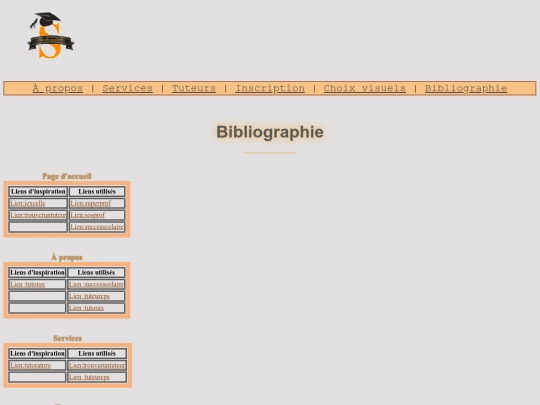 html/Bibliographie screenshot