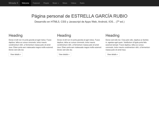 Bootstrap screenshot