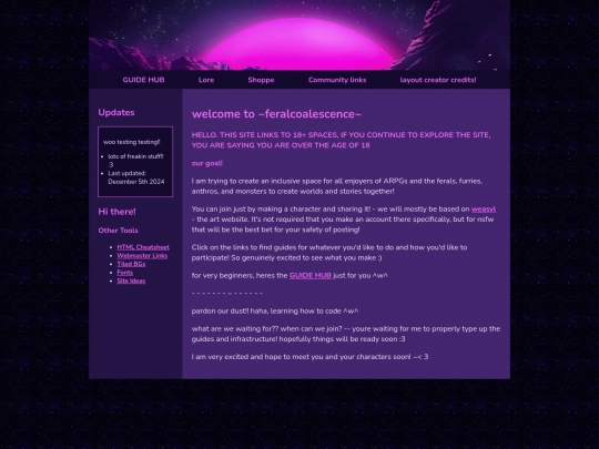 index screenshot