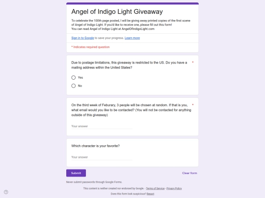 100giveaway screenshot