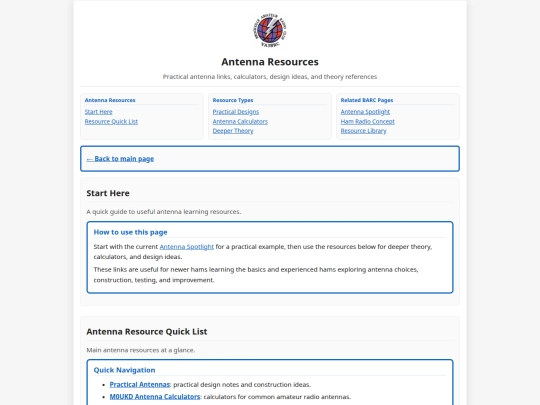 antenna-resources screenshot