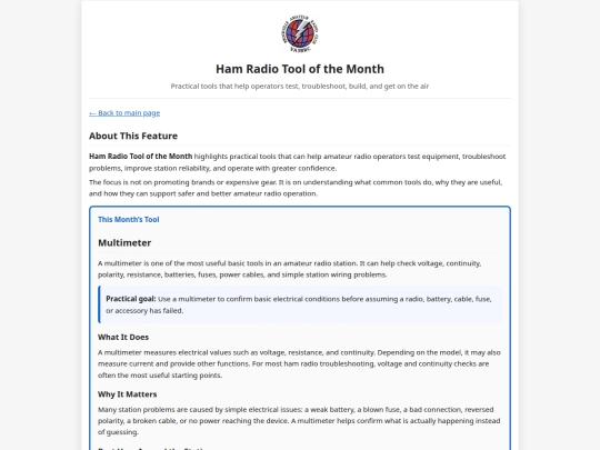 ham-radio-tool screenshot