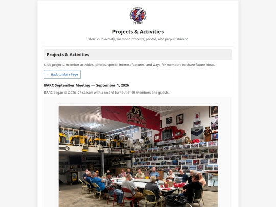 projects.test screenshot