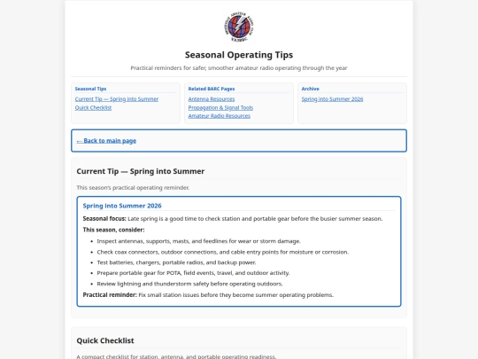 seasonal-operating-tips screenshot