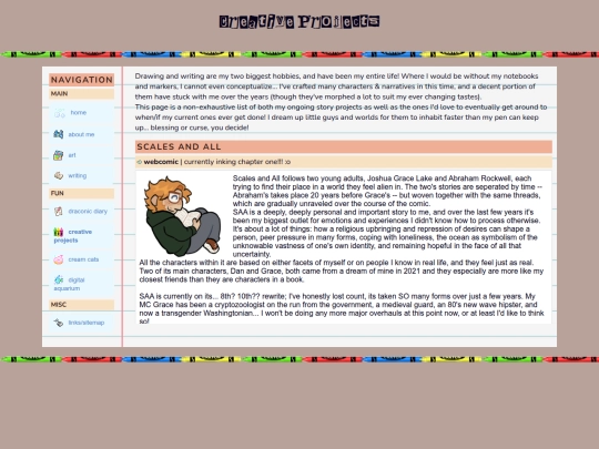 projects screenshot