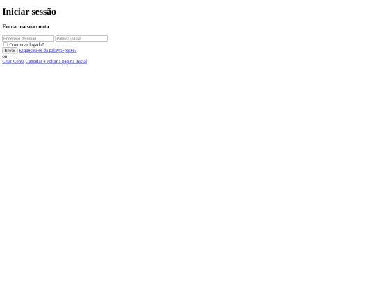 login screenshot