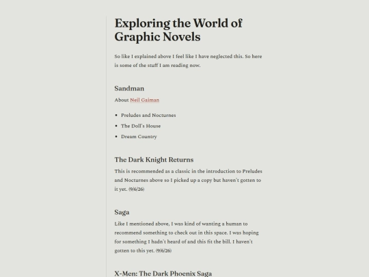 project list/reading/Graphic Novels/graphicnovels screenshot