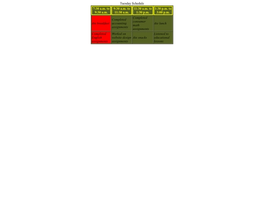 StylishScheduleAssignment screenshot