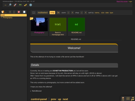files screenshot