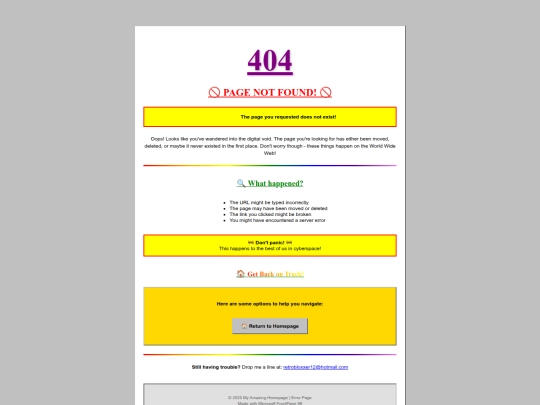 retro_404_page screenshot