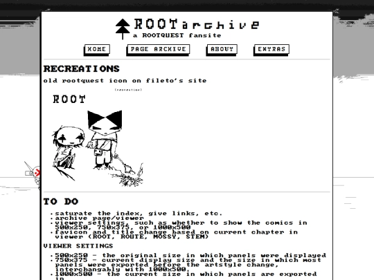 extras screenshot