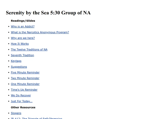 index screenshot
