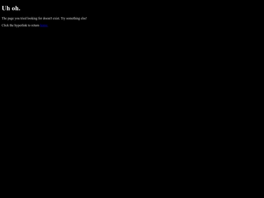 not_found screenshot