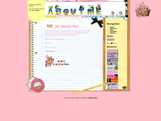 Aboutme screenshot