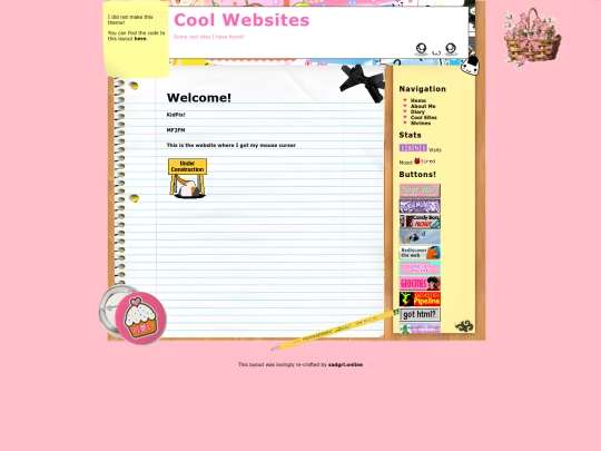 Sites screenshot
