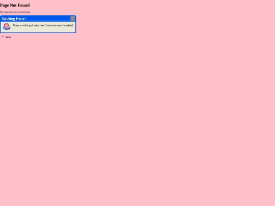 not_found screenshot