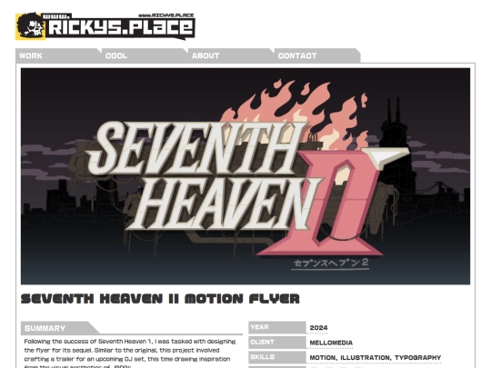 projects/seventh-heaven-ii screenshot