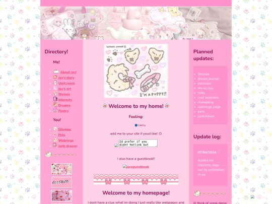 Archive/secondhomepage screenshot