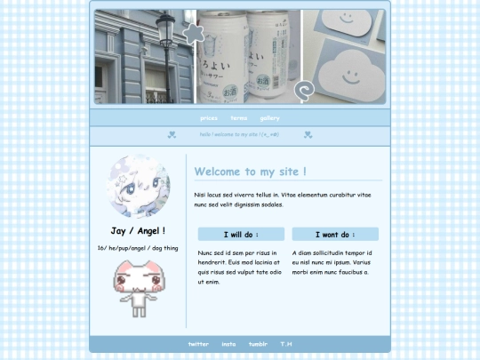 Commissions/home screenshot