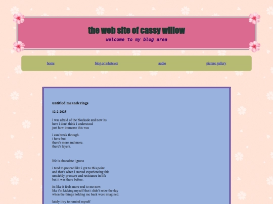 musings/untitled-meanderings screenshot