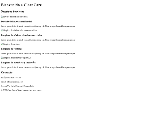 CleanCare/CleanCare screenshot