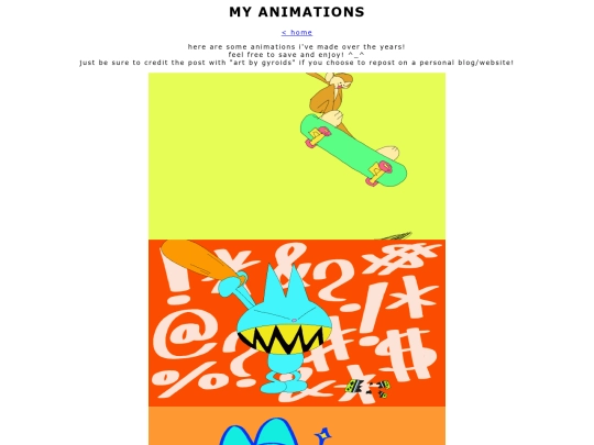 animations/myanimations screenshot