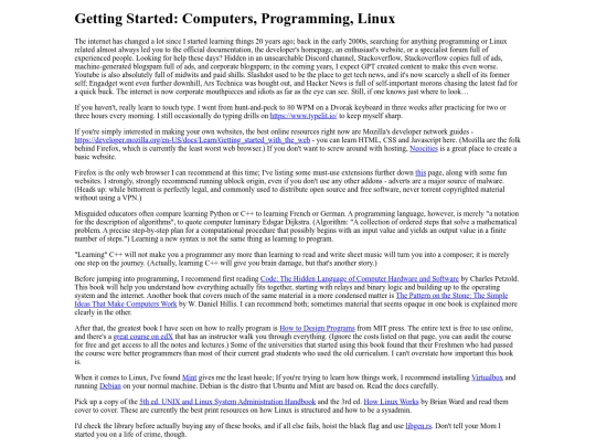 getting-started screenshot