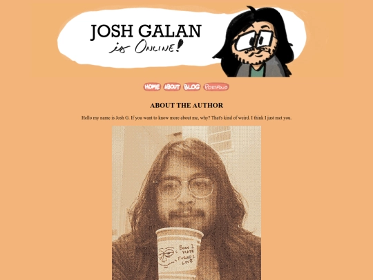 aboutpage screenshot