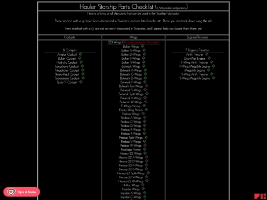 spotting-checklist-hauler screenshot