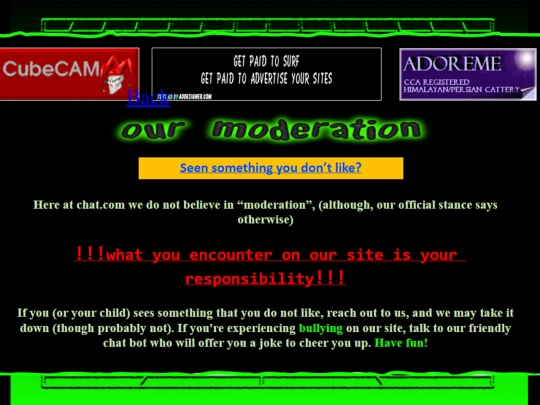 moderatio screenshot