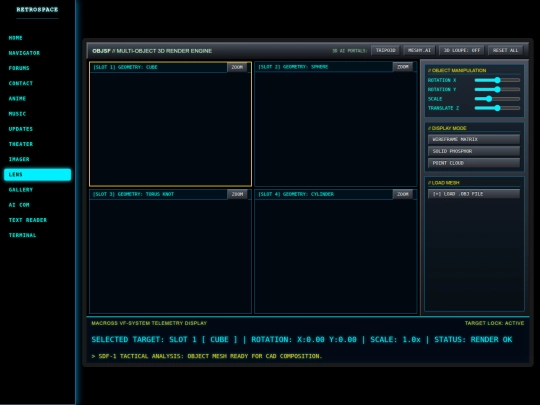 files/obj screenshot
