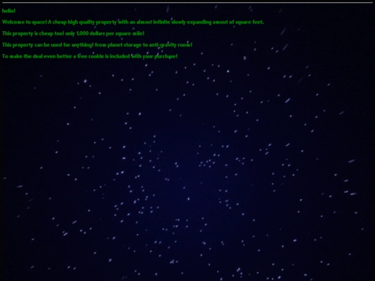 Space screenshot