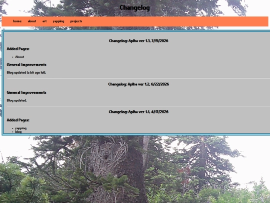 changelog screenshot
