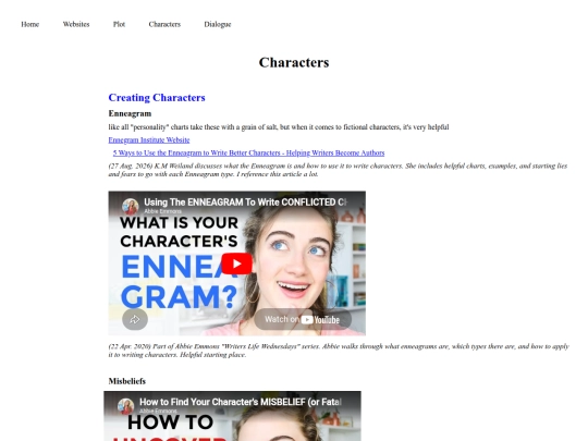 characters screenshot