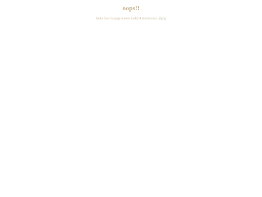 not_found screenshot