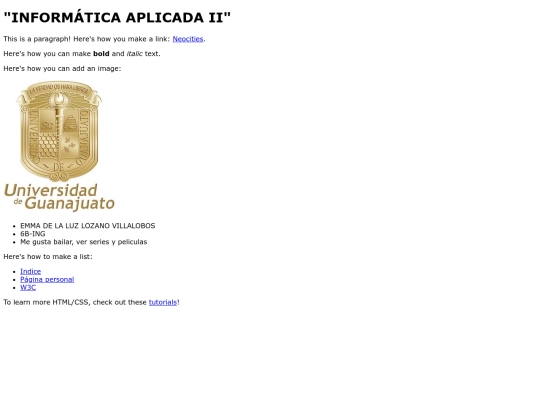 6bing-emma-pagina/indice screenshot