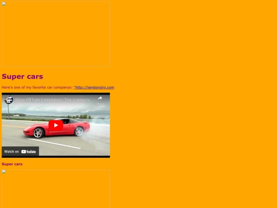 cars screenshot