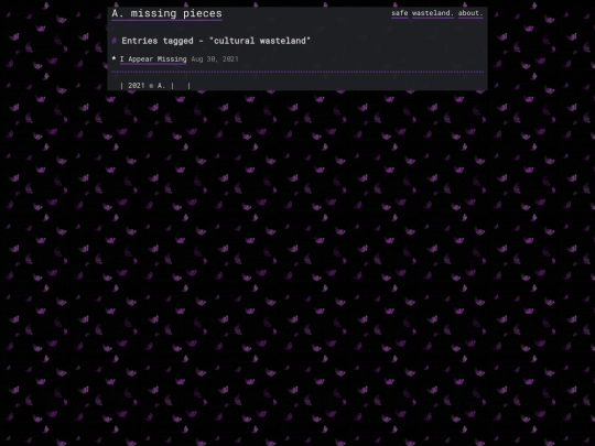 feral_pigeon/tags/cultural-wasteland screenshot