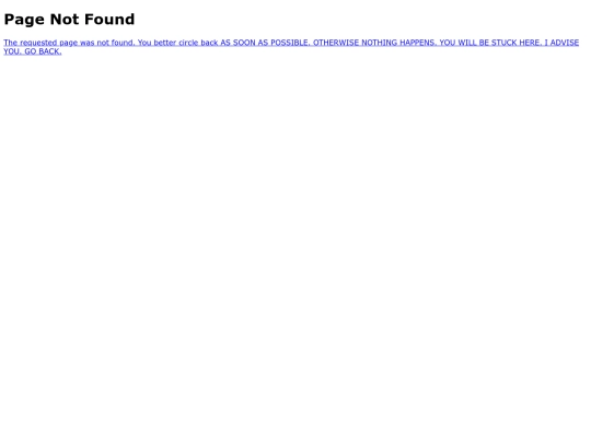 not_found screenshot