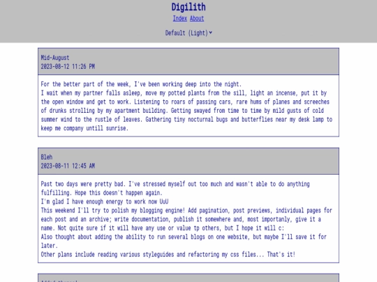 index screenshot