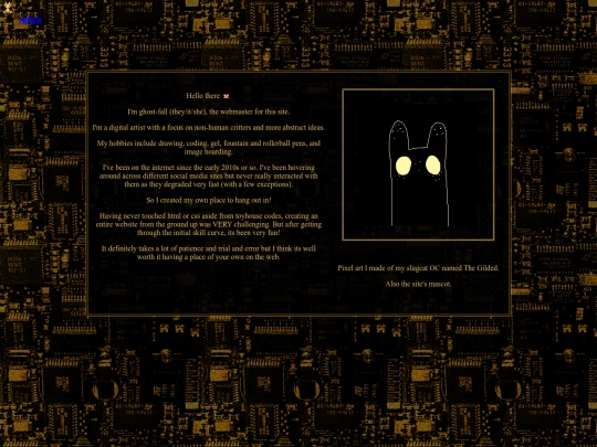 about-me screenshot