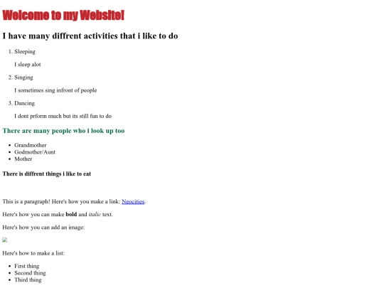 Biography screenshot