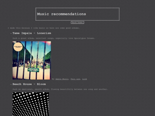 music screenshot