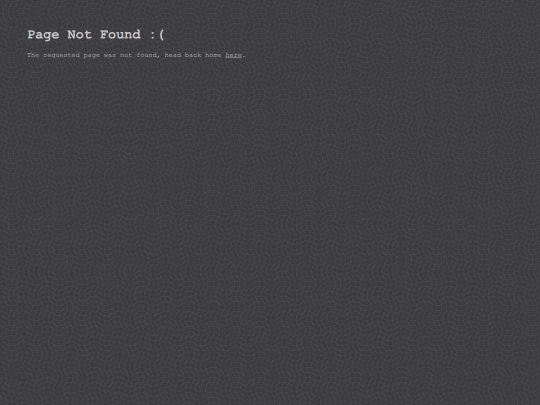 not_found screenshot