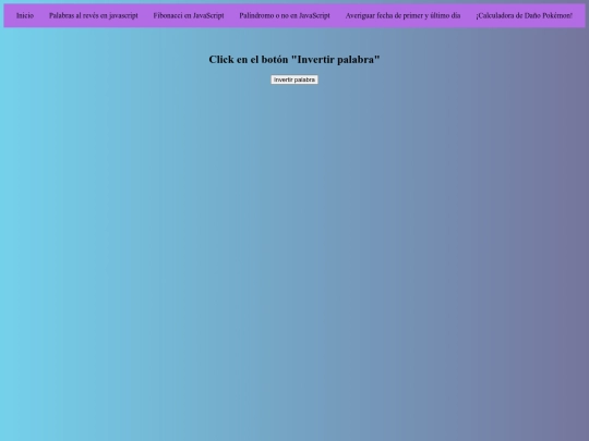 Palabra al revés screenshot