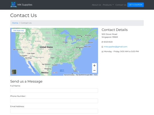 contact screenshot